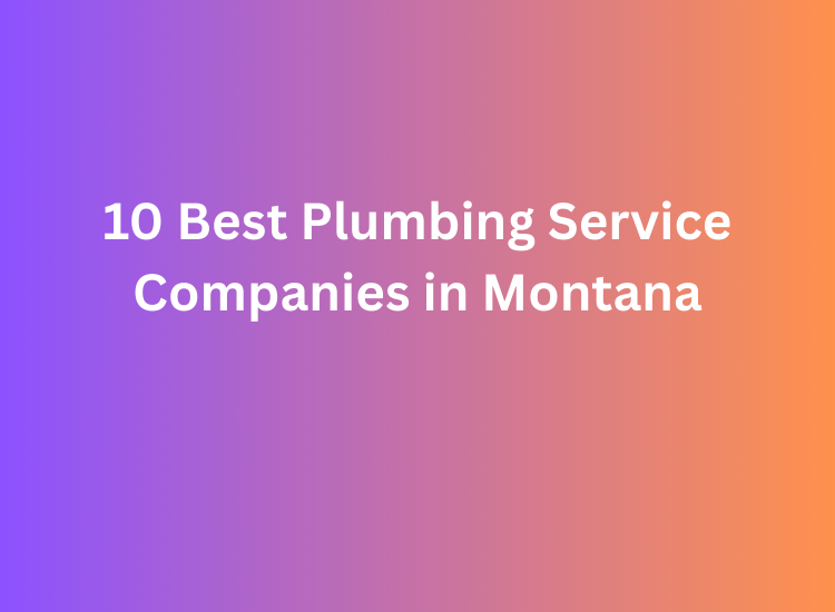 10 Best Plumbing Service Companies in Montana