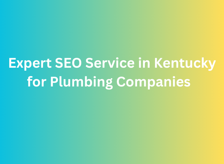 Expert SEO Service in Kentucky for Plumbing Companies